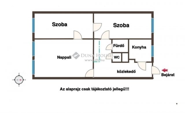 Eladó téglalakás, Budapesten, X. kerületben 61.9 M Ft, 3 szobás