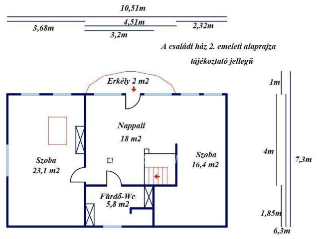 Eladó családi ház, Szolnokon 95 M Ft, 9 szobás