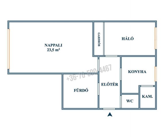 Eladó téglalakás, Budapesten, I. kerületben 75 M Ft, 1+1 szobás