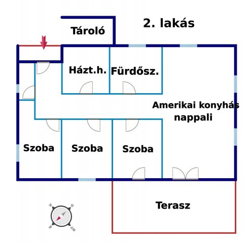 Eladó ikerház, Dabason 84.9 M Ft, 4 szobás / költözzbe.hu