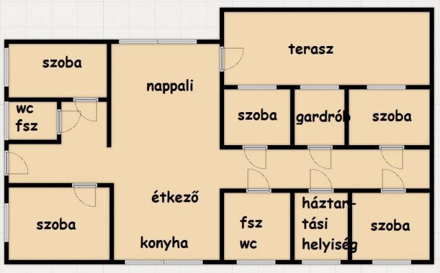 Eladó családi ház, Helvécián 95 M Ft, 6 szobás
