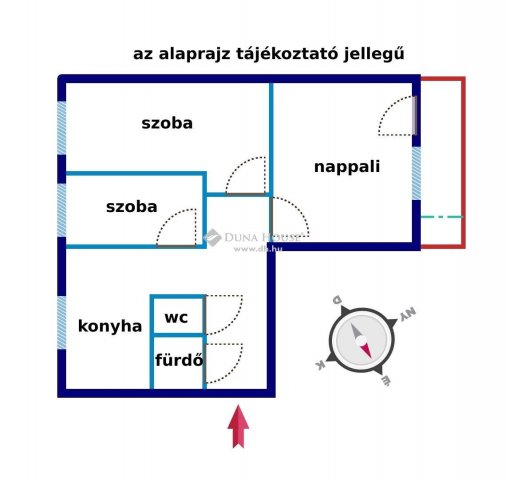 Eladó panellakás, Kecskeméten 39.9 M Ft, 2+1 szobás