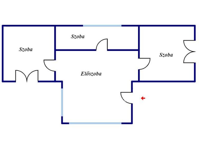 Eladó családi ház, Nyírtasson 4.7 M Ft, 2+1 szobás