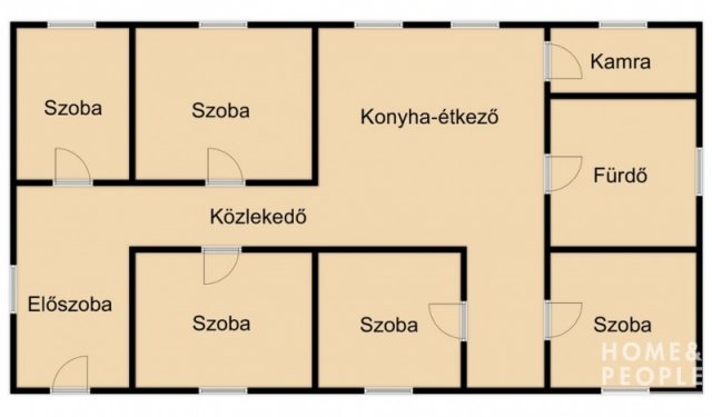 Eladó családi ház, Kisteleken 32.49 M Ft, 5 szobás