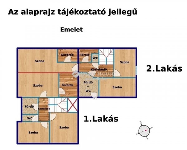 Eladó ikerház, Vecsésen 115 M Ft, 4 szobás