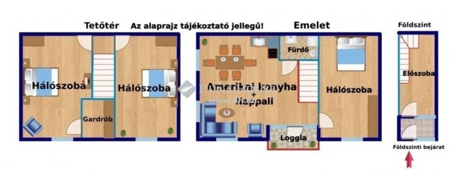Eladó téglalakás, Budapesten, XX. kerületben 75 M Ft, 4 szobás
