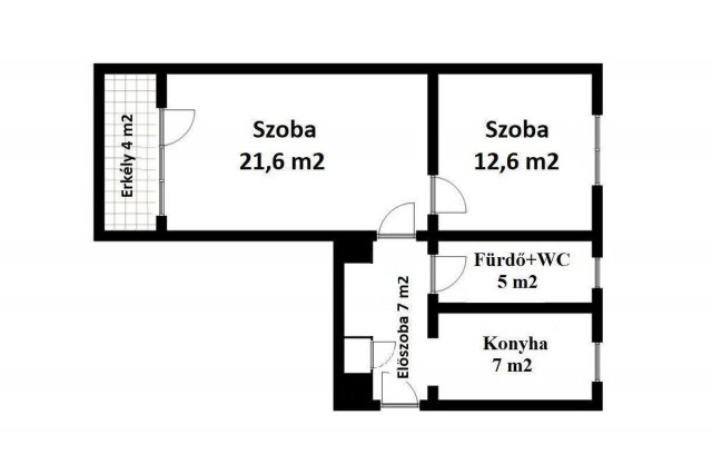 Kiadó téglalakás, albérlet, Miskolcon, Gyula utcában, 2 szobás