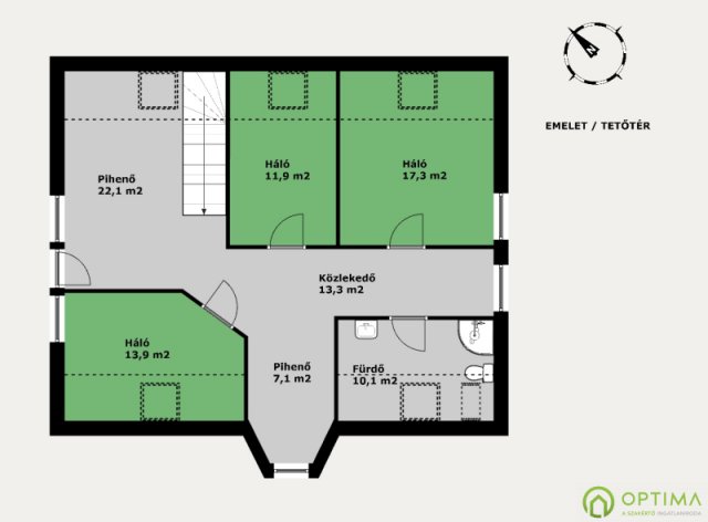 Eladó családi ház, Érden 130 M Ft, 6 szobás