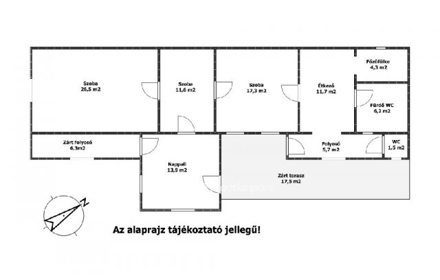 Eladó családi ház, Magyarkeszin 17.5 M Ft, 4 szobás