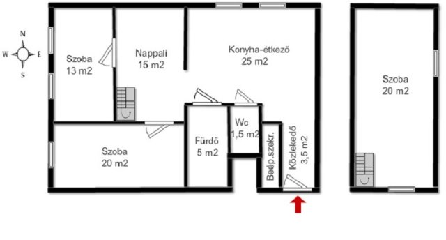 Eladó téglalakás, Nyíregyházán 41 M Ft, 4 szobás