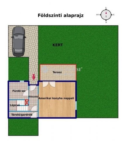 Eladó ikerház, Pécsett 83.7 M Ft, 4 szobás