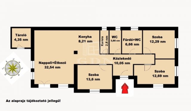 Eladó ikerház, Bugyin 69.9 M Ft, 4 szobás / költözzbe.hu