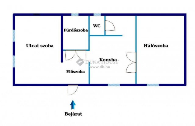 Eladó téglalakás, Szentendrén 60.3 M Ft, 2 szobás