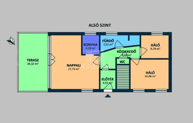 Kiadó családi ház, albérlet, Diósdon 340 E Ft / hó, 2+1 szobás