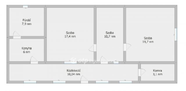 Eladó családi ház, Tolnanémedin 15.9 M Ft, 2+1 szobás