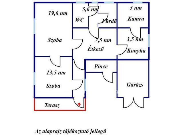 Eladó nyaraló, Tiszajenőn 13 M Ft, 2 szobás
