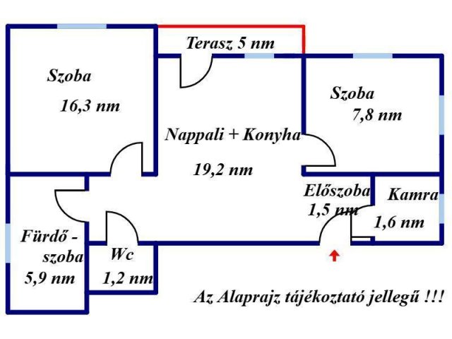 Eladó téglalakás, Karcagon 25.8 M Ft, 1+1 szobás