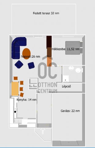 Eladó ikerház, Nagytarcsán 135.9 M Ft, 5 szobás