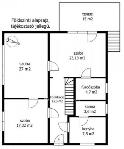 Eladó családi ház, Gödöllőn 92 M Ft, 5+1 szobás