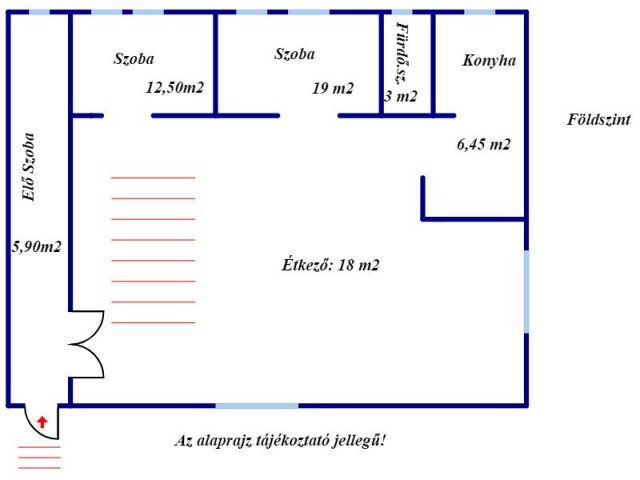 Eladó családi ház, Mátészalkán 26 M Ft, 3 szobás