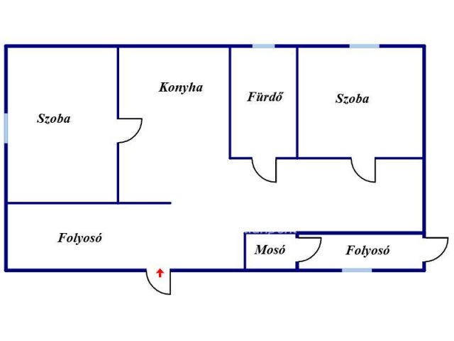 Eladó családi ház, Nagykállóban 27 M Ft, 2 szobás