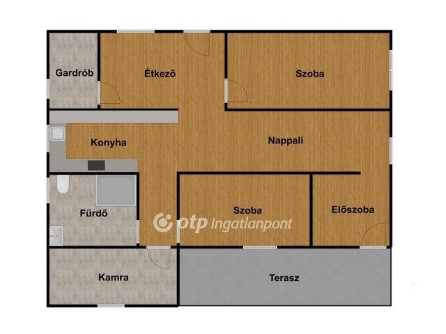 Eladó mezogazdasagi ingatlan, Debrecenben 48.5 M Ft, 1+2 szobás