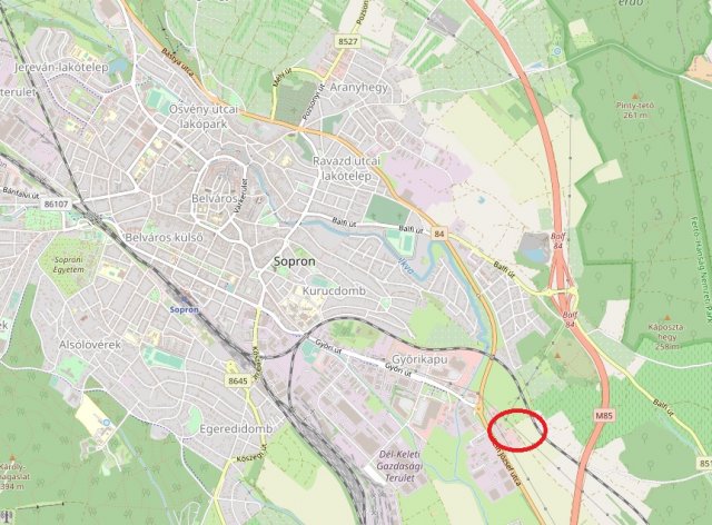 Eladó telek, Sopronban 17.9 M Ft / költözzbe.hu