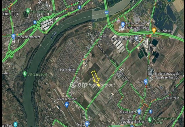 Eladó telek, Szigetszentmiklóson 299.9 M Ft / költözzbe.hu
