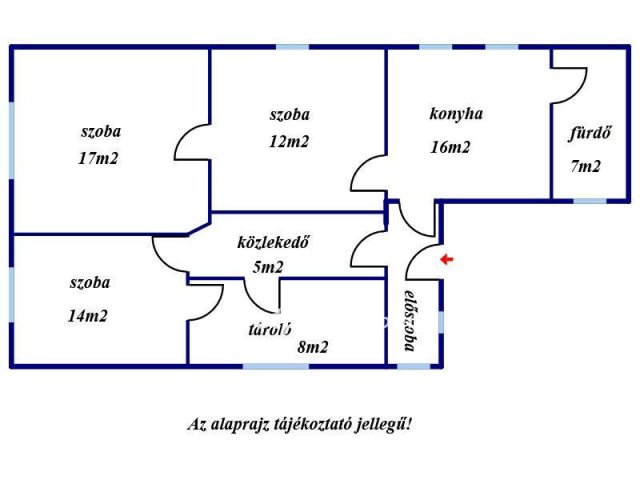 Eladó családi ház, Hatvanban 10.9 M Ft, 3 szobás