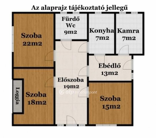 Eladó családi ház, Komorón 13 M Ft, 3 szobás