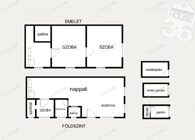 Eladó családi ház, Kecskeméten 54.4 M Ft, 4 szobás