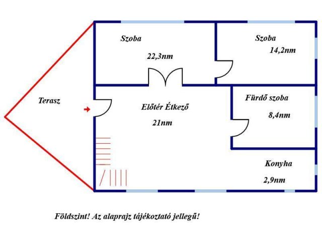 Eladó családi ház, Jászberényben 36.9 M Ft, 5+1 szobás