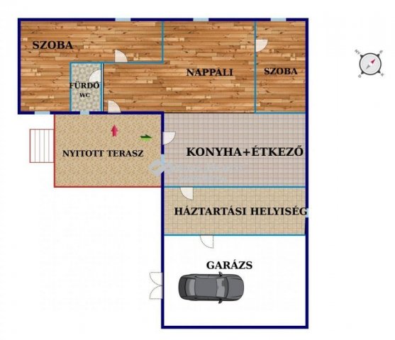 Eladó családi ház, Cegléden 64.3 M Ft, 2 szobás