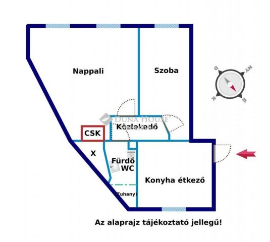 Eladó téglalakás, Sopronban 34.9 M Ft, 2 szobás