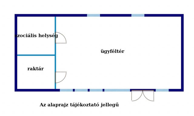 Eladó üzlethelyiség, Pécsett, Bajcsy-Zsilinszky utcában 46 M Ft