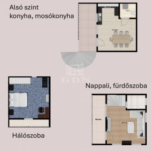 Eladó családi ház, Mogyoródon 72 M Ft, 2 szobás