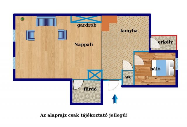 Eladó téglalakás, Budapesten, XII. kerületben 75 M Ft, 2 szobás