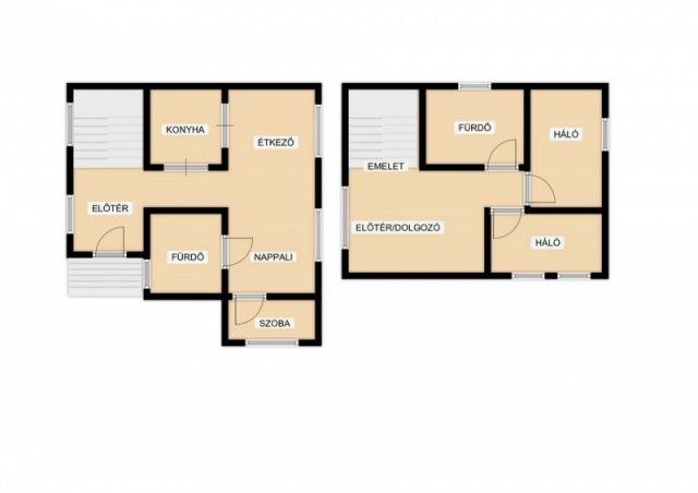 Eladó családi ház, Kiszomboron 50.3 M Ft, 2+1 szobás