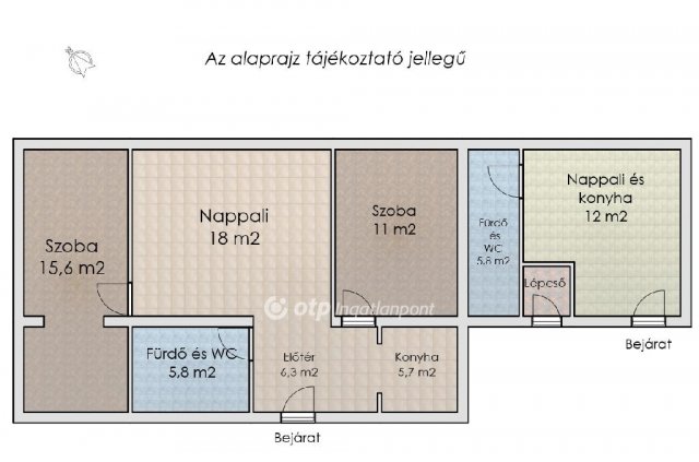 Eladó családi ház, Budapesten, XX. kerületben 79.9 M Ft