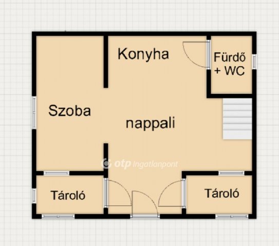 Eladó családi ház, Debrecenben 33 M Ft, 2 szobás