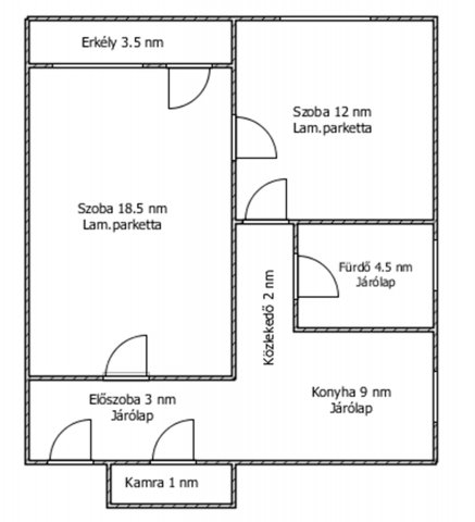 Eladó téglalakás, Salgótarjánban 19.3 M Ft, 2 szobás