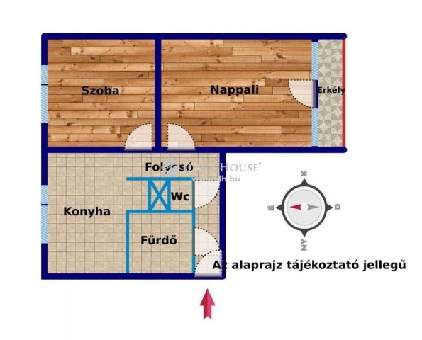 Eladó panellakás, Nagykanizsán 25.5 M Ft, 2 szobás