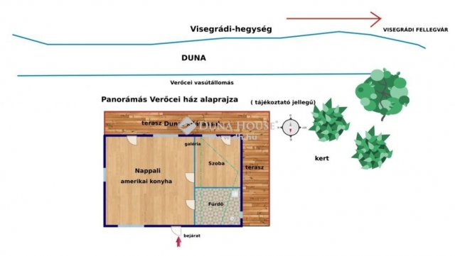 Eladó nyaraló, Verőcén 48 M Ft, 2 szobás / költözzbe.hu