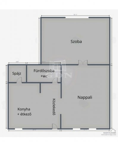 Eladó téglalakás, Baján 35 M Ft, 2 szobás