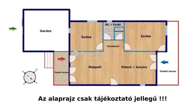 Eladó családi ház, Tápióságon 54.9 M Ft, 3 szobás
