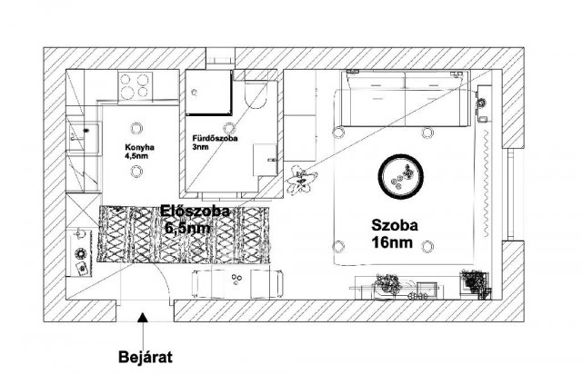 Eladó téglalakás, Dunaharasztin 34.99 M Ft, 1 szobás