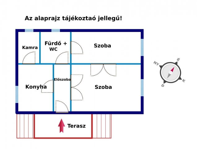 Eladó családi ház, Szolnokon 27.99 M Ft, 2 szobás