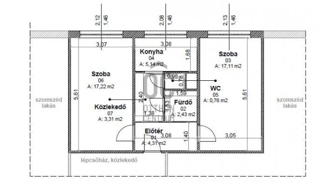 Eladó panellakás, Budapesten, XI. kerületben 77 M Ft, 2 szobás
