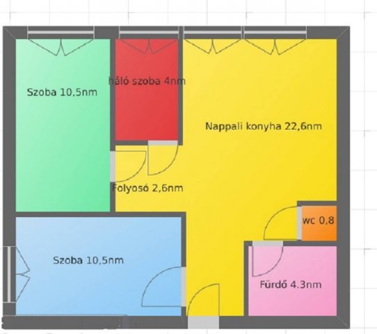 Eladó panellakás, Salgótarjánban, Ybl Miklós úton 19.9 M Ft