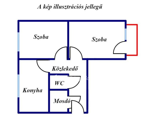 Eladó panellakás, Nyíregyházán 25.63 M Ft, 2 szobás